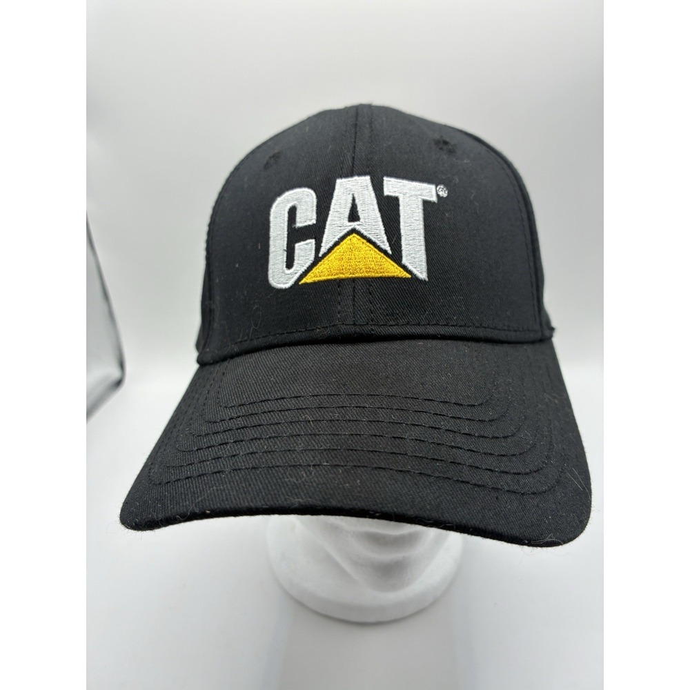 CAT Caterpillar Machinery Equipment Embroidered Snapback Adjustable Cap Hat